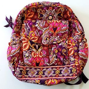 Vera Bradley Bookbag with 2 small notebooks